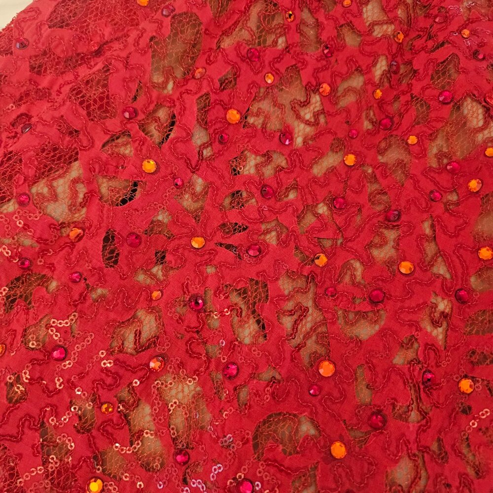 BCBG Max Azria red dress - Picture 4 of 5